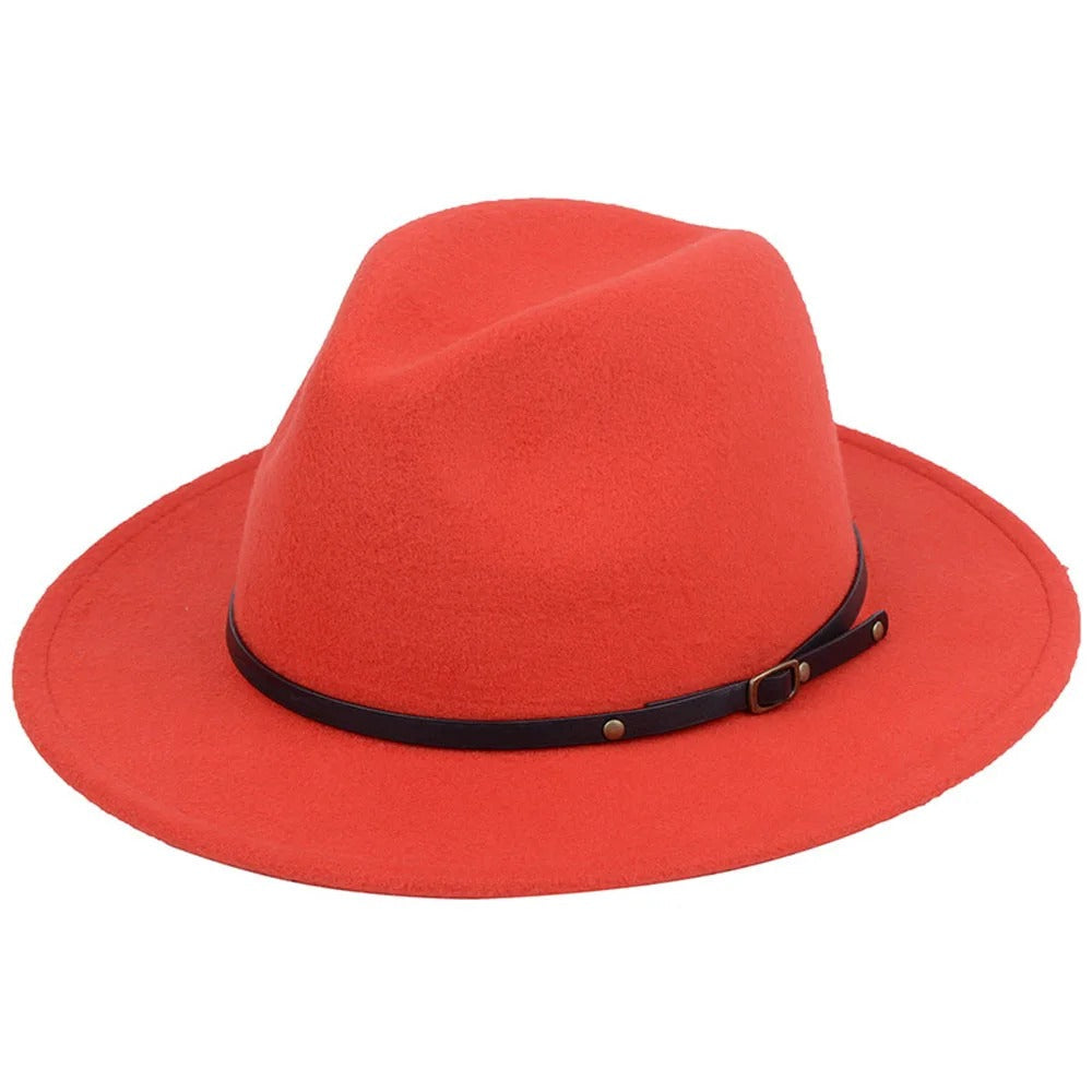 Chapeau Fedora à Large Bord