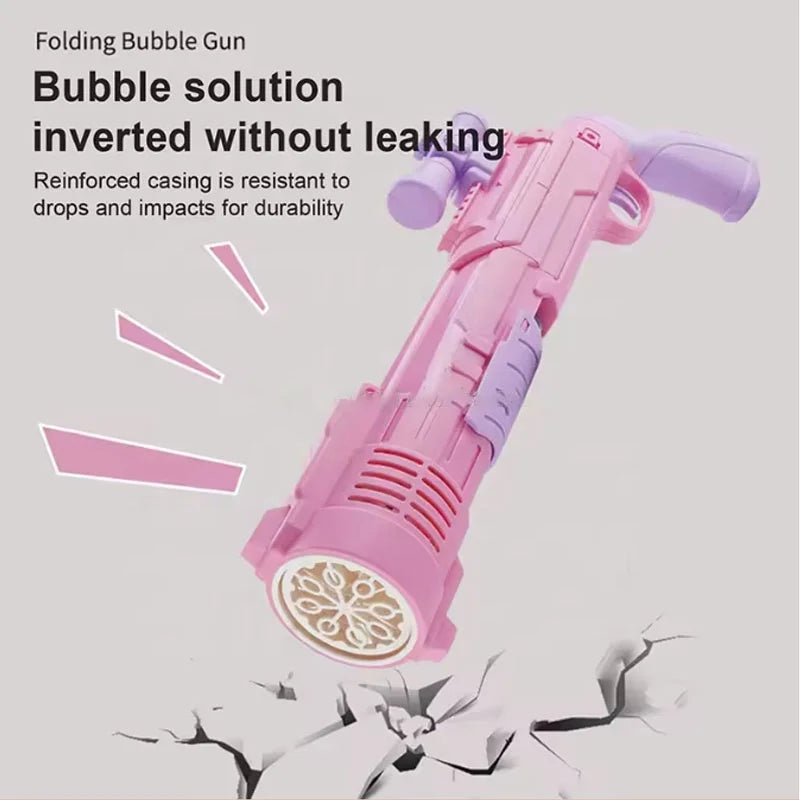 Pistolet à bulles coloré