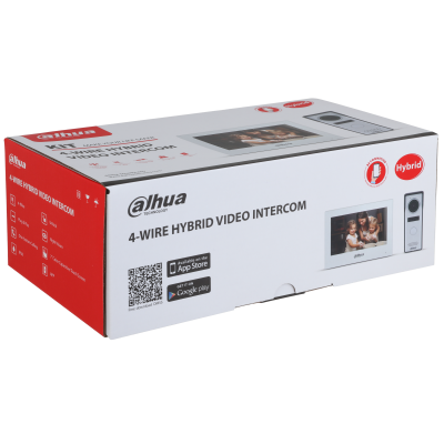 Kit hybride d'interphone Dahua 4 fils