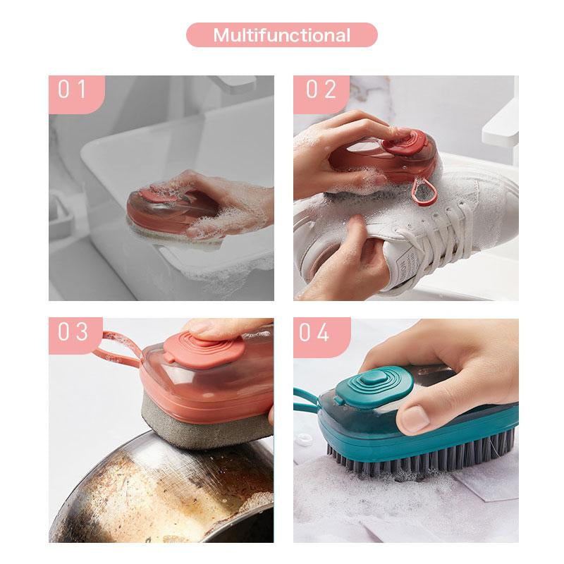Brosse à récurer multifonctionnelle
