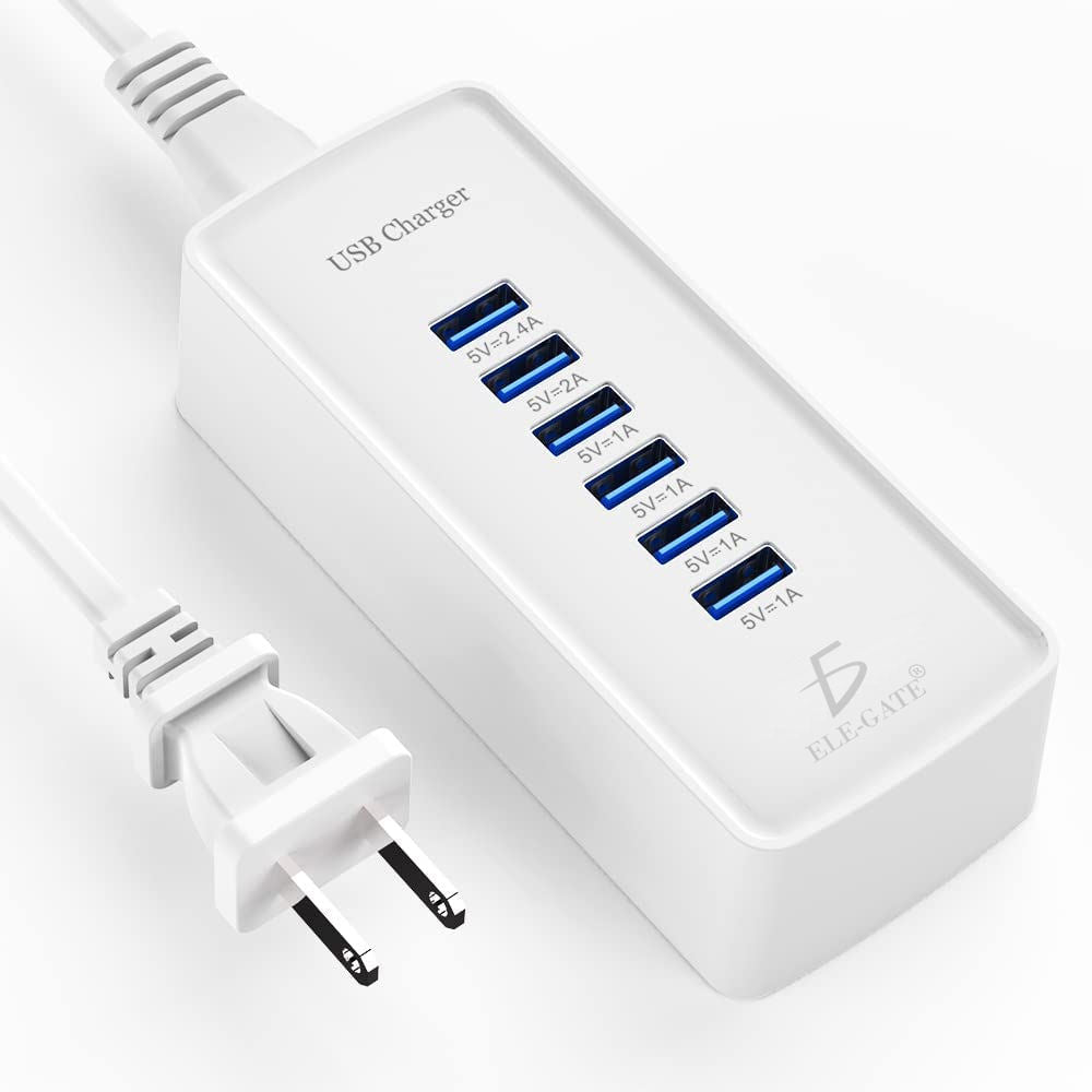 Station de charge rapide USB 6 ports 30W