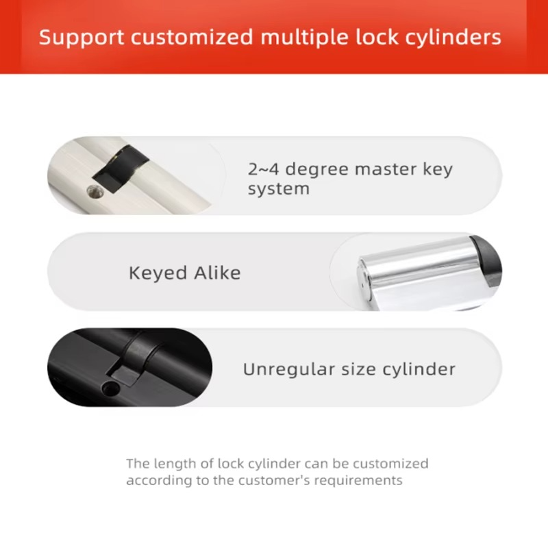 Cylindre de Serrure de Porte à Mortaise