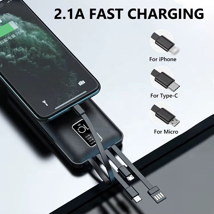 Chargeur Portable Fin 4 en 1