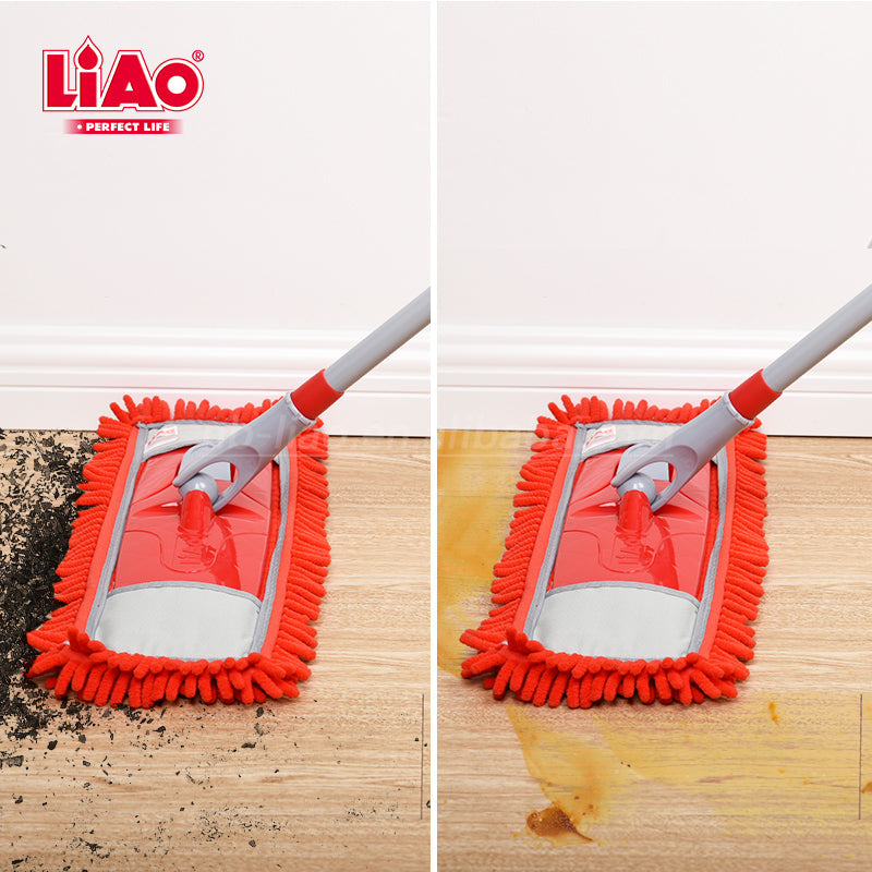 Vadrouille plate en microfibre