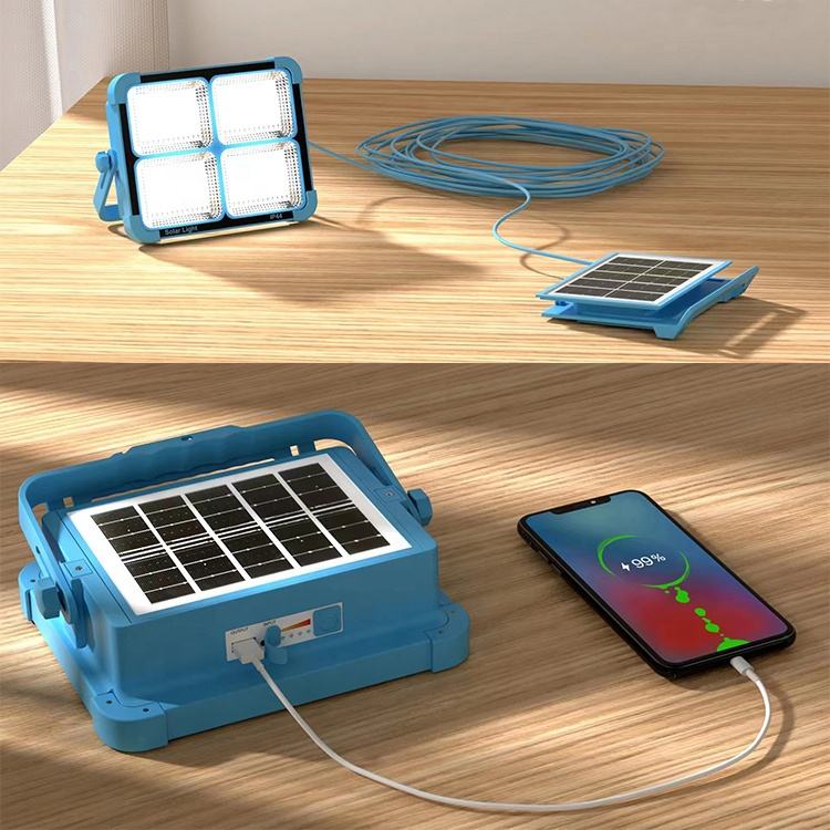 Projecteur avec panneau detachable 200W