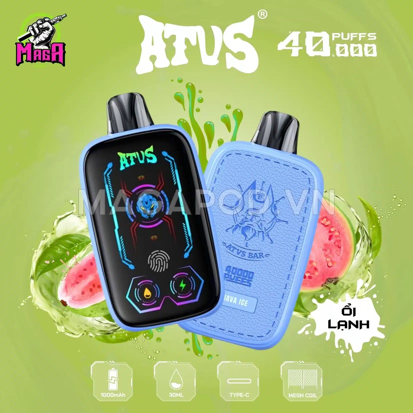 Chicha electroniques 40000 bouffées