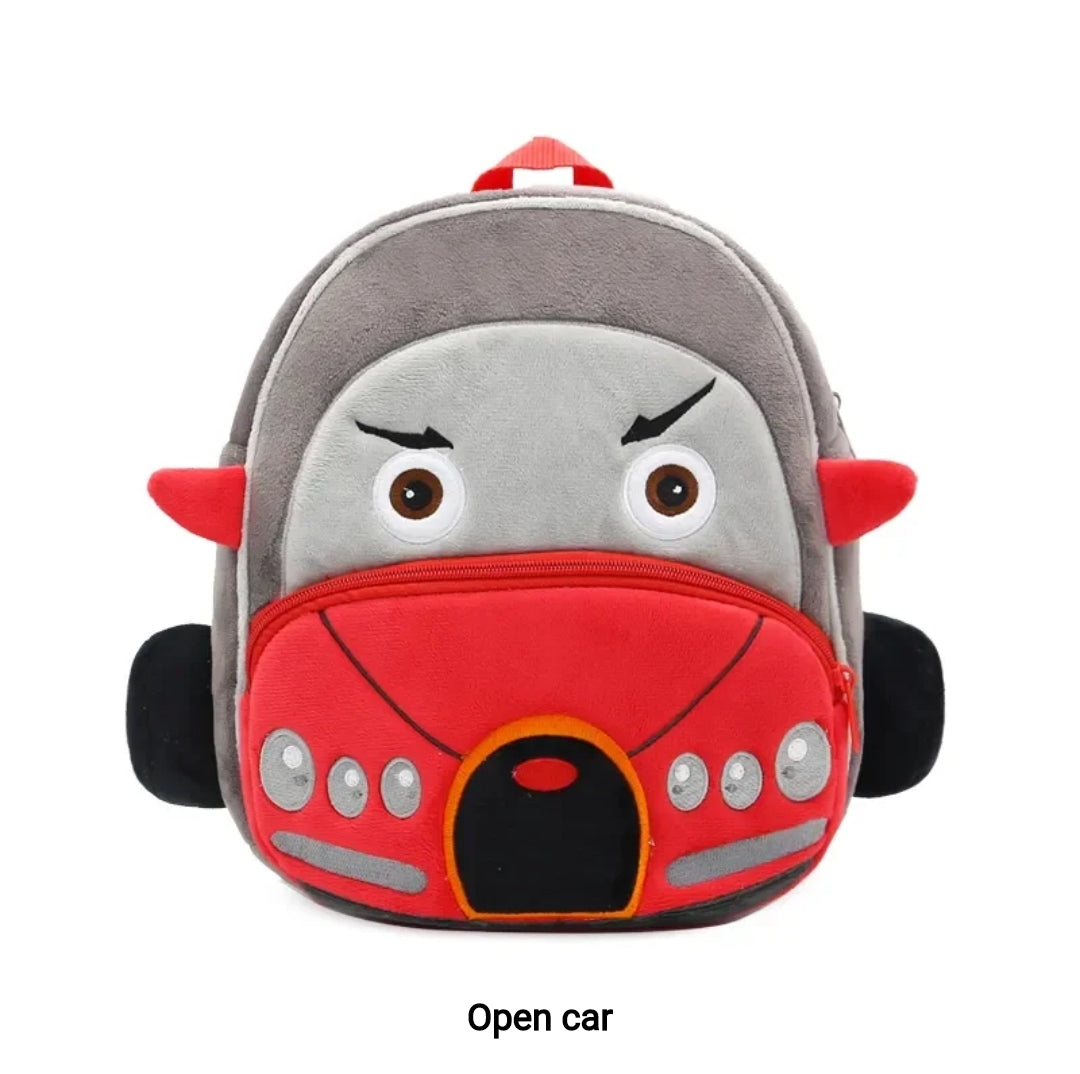 Sac peluche police maternelle