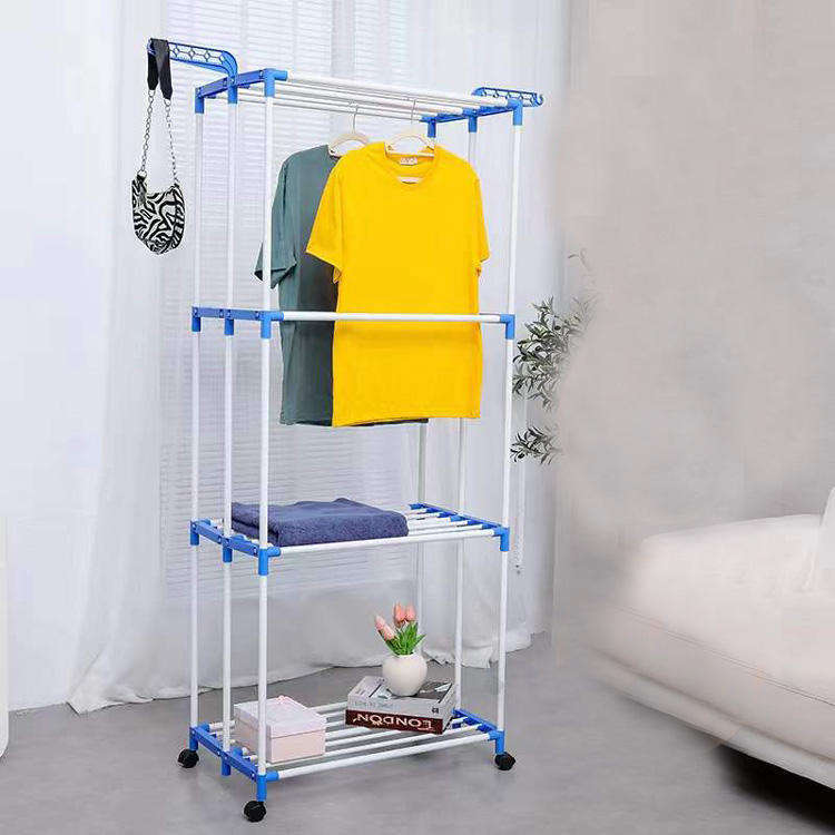 Porte-serviettes polyvalent 4 niveaux