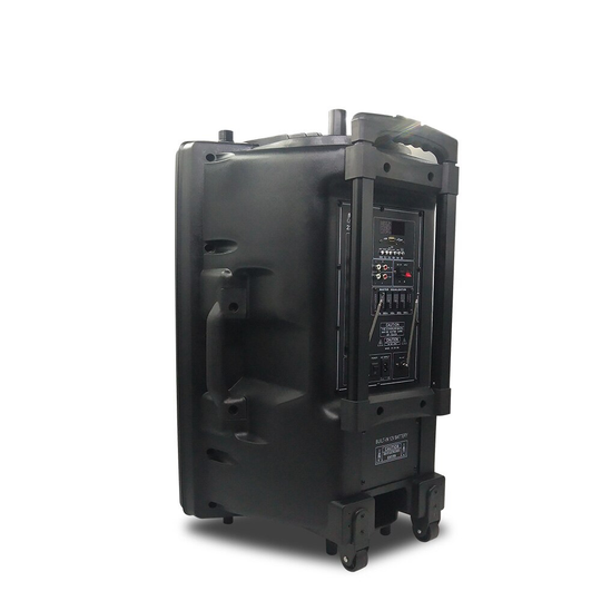 Enceinte chariot portable