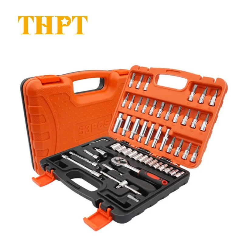 Coffret de jeu douilles 53 pièces