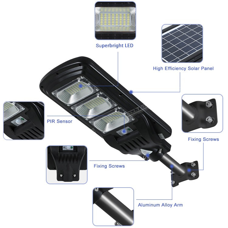 Réverbères solaires