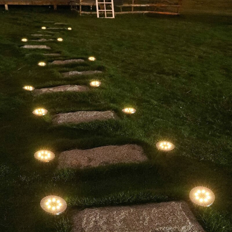 Lot de 4 Spots solaires