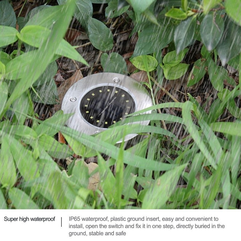 Lot de 4 Spots solaires