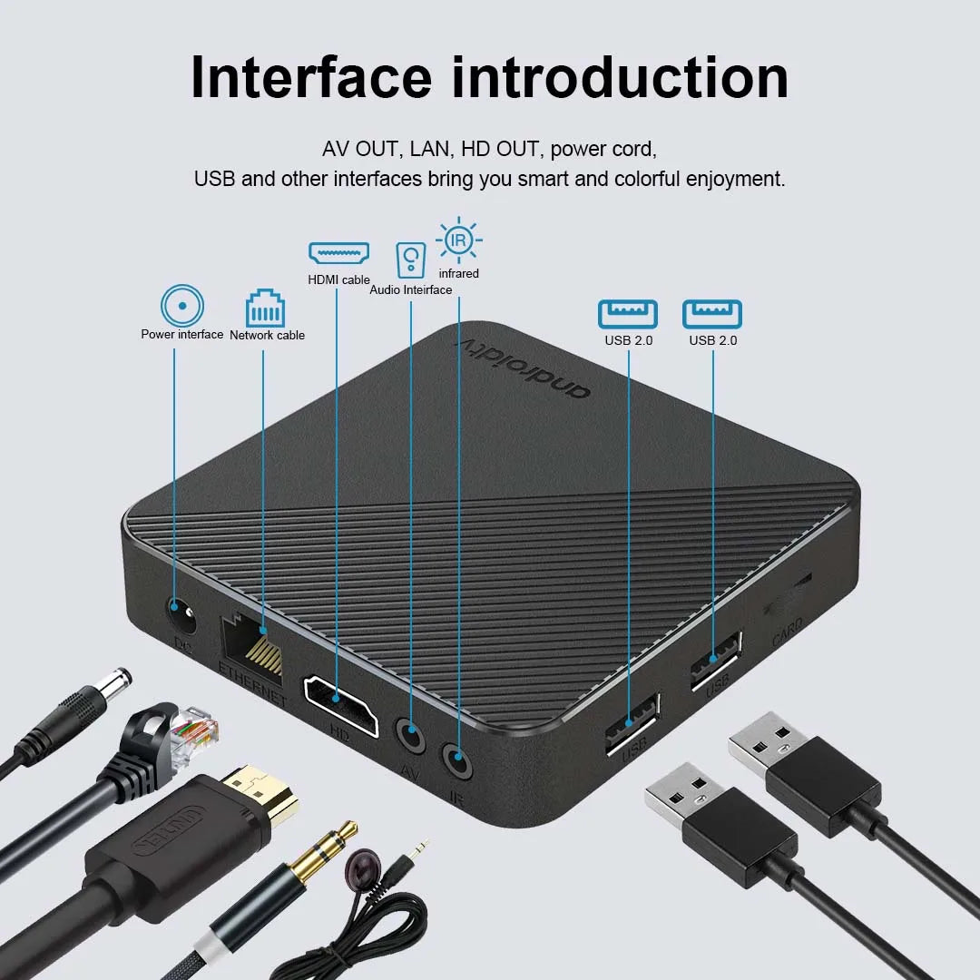 Mortal Tv box Android 2GB+16GB