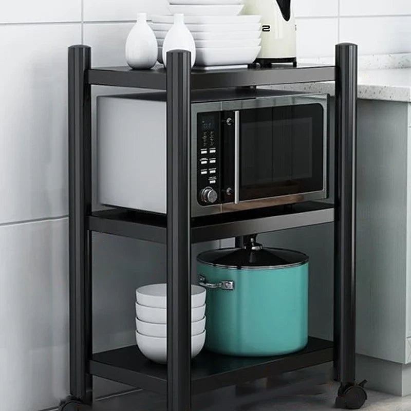 Étagère Casier Multicouche en Acier Inoxydable