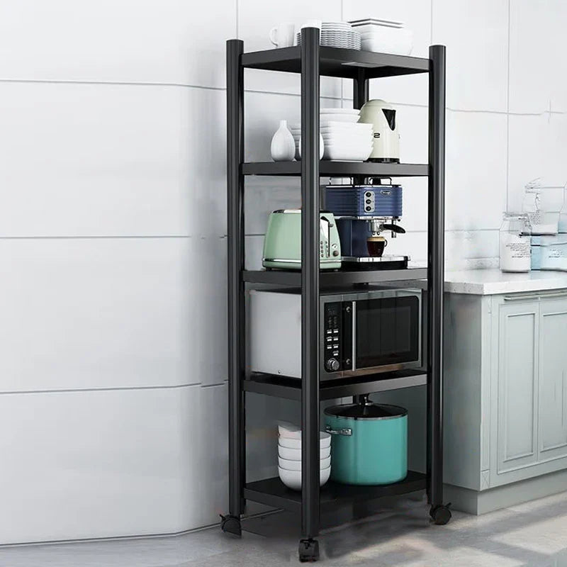 Étagère Casier Multicouche en Acier Inoxydable